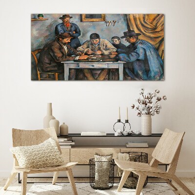 Glasbild Spielkarten