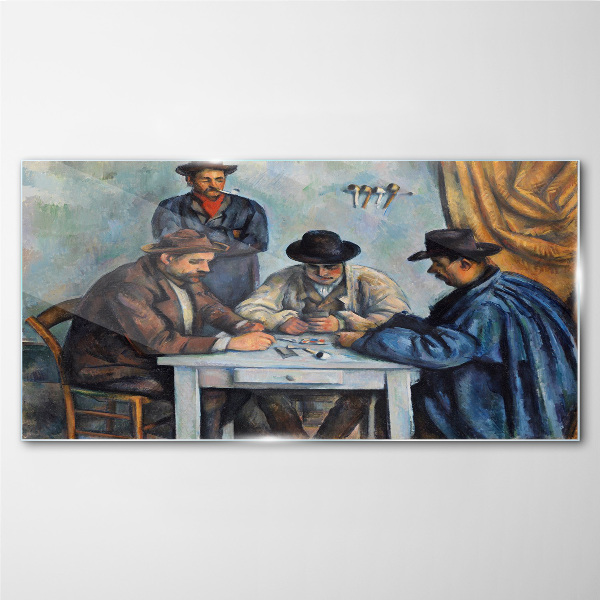Glasbild Spielkarten