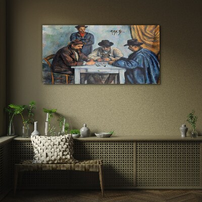 Glasbild Spielkarten