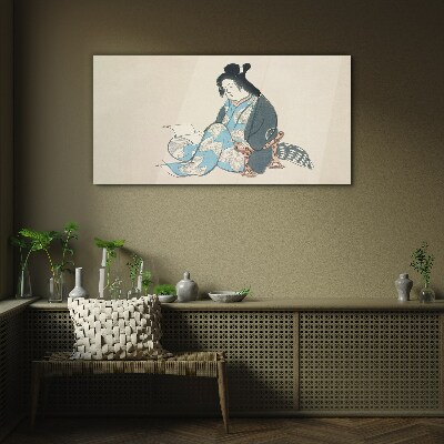 Glasbild Stille und Besinnung