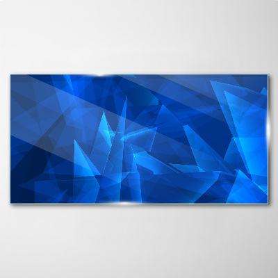 Glasbild Der Himmel ist in Blautönen