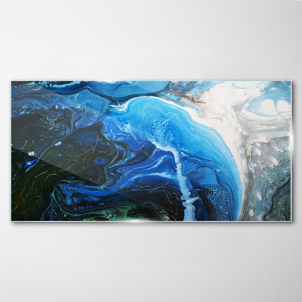 Glasbild Ozeanstrudel