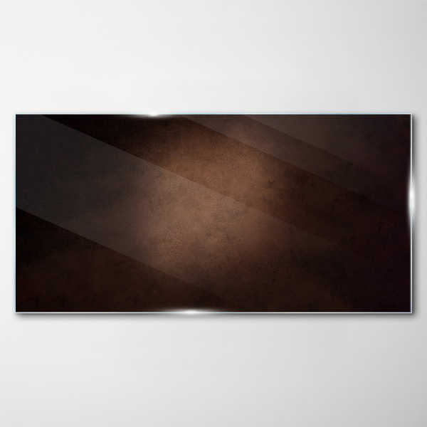 Glas bild Abstraktes Spiel aus Licht und Schatten