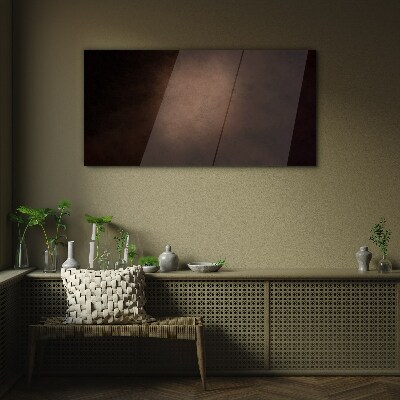 Glas bild Abstraktes Spiel aus Licht und Schatten