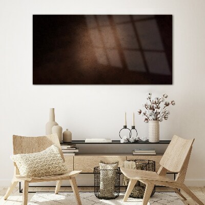 Glas bild Abstraktes Spiel aus Licht und Schatten