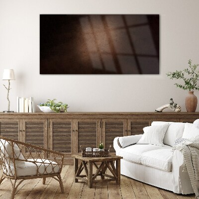 Glas bild Abstraktes Spiel aus Licht und Schatten