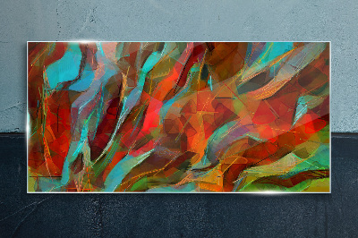 Bild auf glas drucken Farben der Natur in der Abstraktion