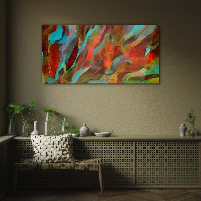 Bild auf glas drucken Farben der Natur in der Abstraktion
