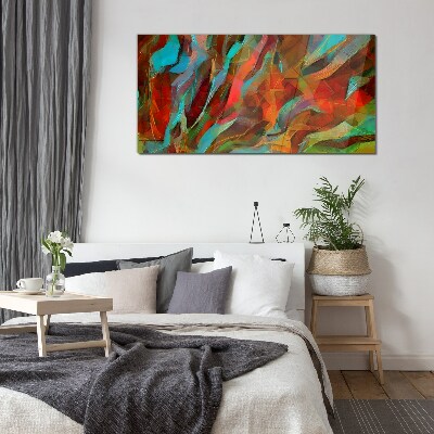 Bild auf glas drucken Farben der Natur in der Abstraktion