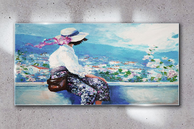 Glasbild Träume von einem Sommermorgen