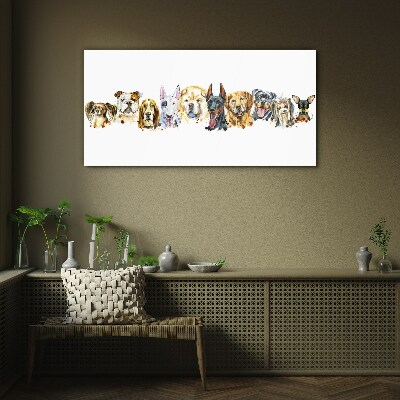 Glasbild Hundefreundschaften