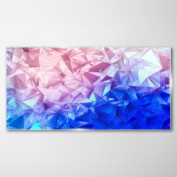 Bild auf glas Kaleidoskopische Eistöne
