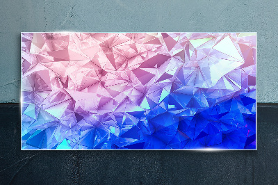 Bild auf glas Kaleidoskopische Eistöne