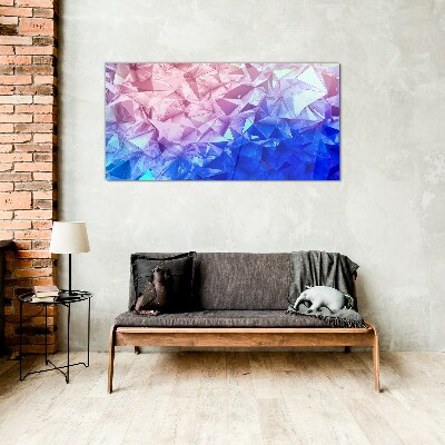 Bild auf glas Kaleidoskopische Eistöne