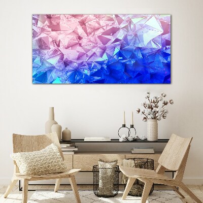 Bild auf glas Kaleidoskopische Eistöne