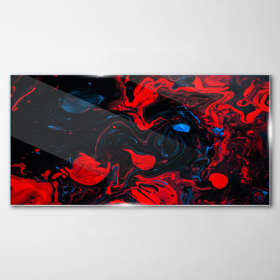 Bild auf glas Farbchaos in Bewegung