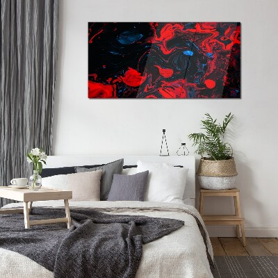 Bild auf glas Farbchaos in Bewegung