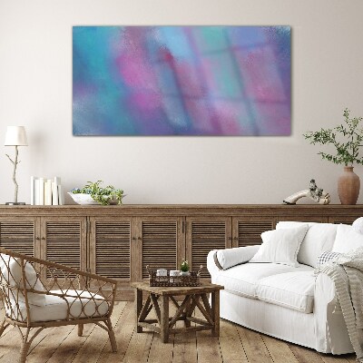 Foto glasbild Pastellträume in den Wolken