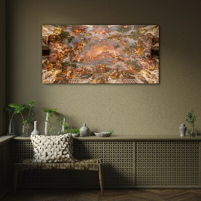 Glasbild Himmel und Erde im Einklang