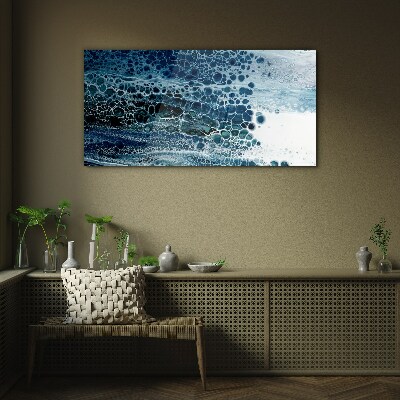 Glasbild Ozeanblasen