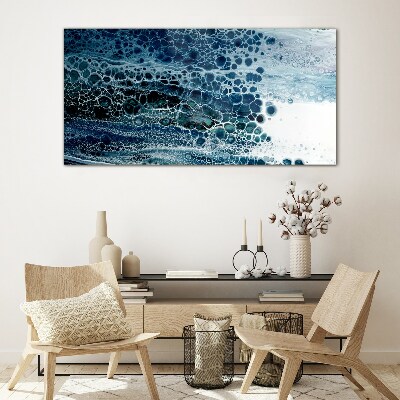 Glasbild Ozeanblasen