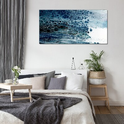 Glasbild Ozeanblasen