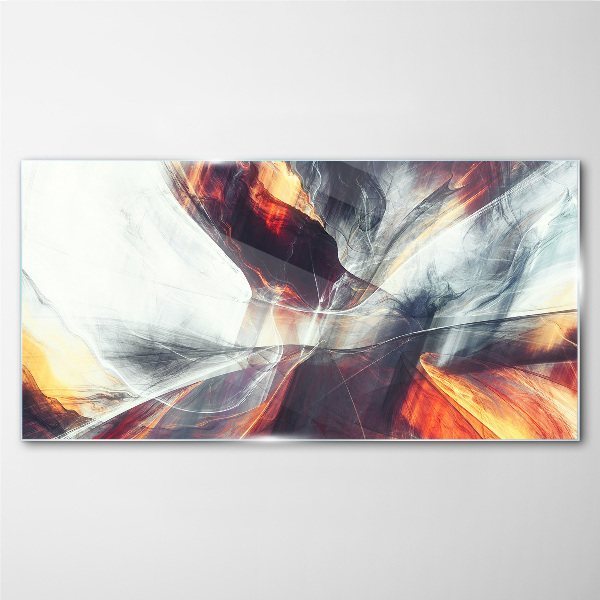Glasbild Dynamische Farbtransformationen