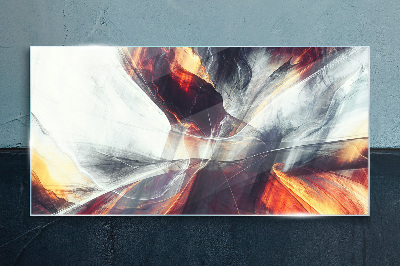 Glasbild Dynamische Farbtransformationen