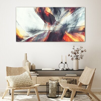 Glasbild Dynamische Farbtransformationen