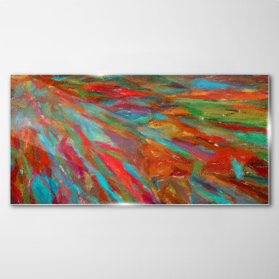 Glasbild Eine bunte Energielandschaft