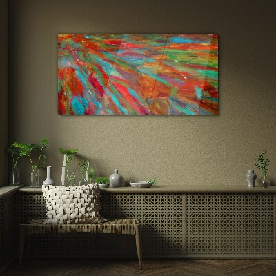 Glasbild Eine bunte Energielandschaft