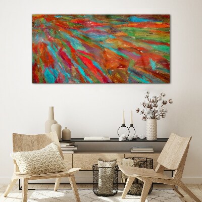 Glasbild Eine bunte Energielandschaft