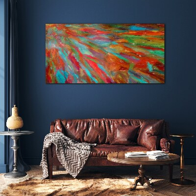 Glasbild Eine bunte Energielandschaft