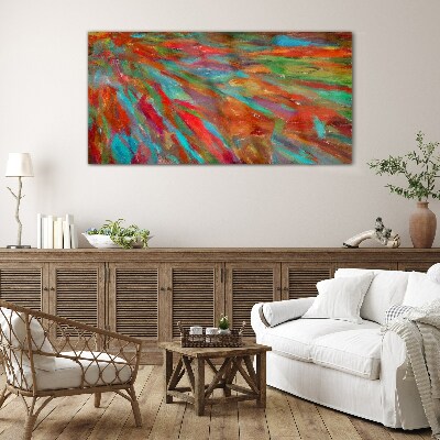 Glasbild Eine bunte Energielandschaft