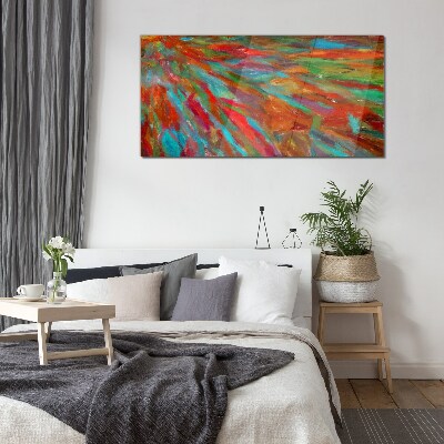 Glasbild Eine bunte Energielandschaft