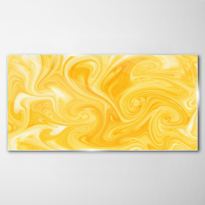 Glasbild Sonniger Wirbel