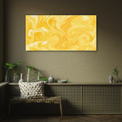 Glasbild Sonniger Wirbel
