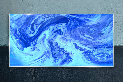 Glasbild Ozeanwirbel