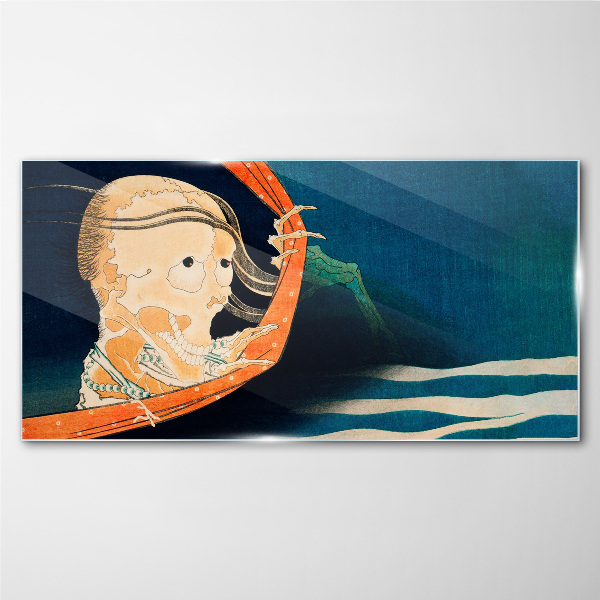 Glasbild Das Phänomen von Wasser und Geist