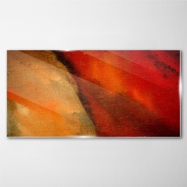 Glasbild Erwachen der Farben
