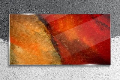 Glasbild Erwachen der Farben