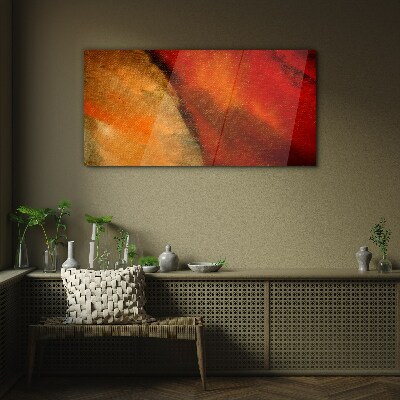 Glasbild Erwachen der Farben