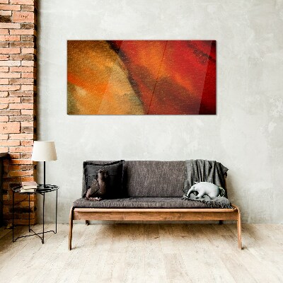 Glasbild Erwachen der Farben