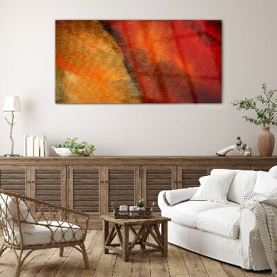 Glasbild Erwachen der Farben
