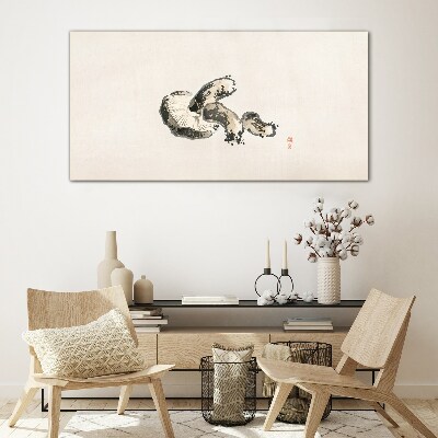 Glasbild Sinnliche Formen der Natur