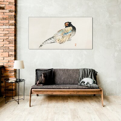 Glasbild Tiervogel