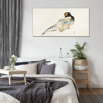 Glasbild Tiervogel