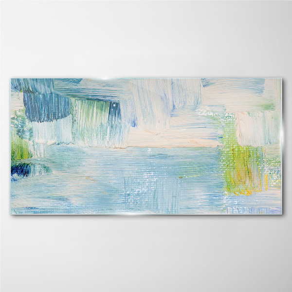 Foto glasbild Ruhige Wasserschatten