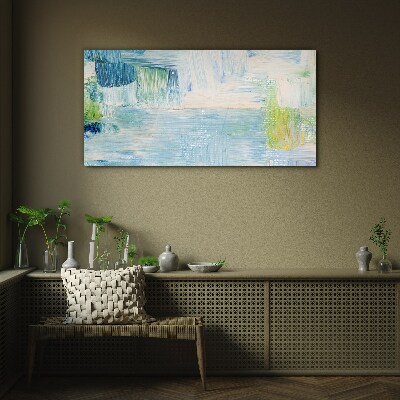 Foto glasbild Ruhige Wasserschatten