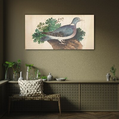 Glasbild Vögel Wildtiere